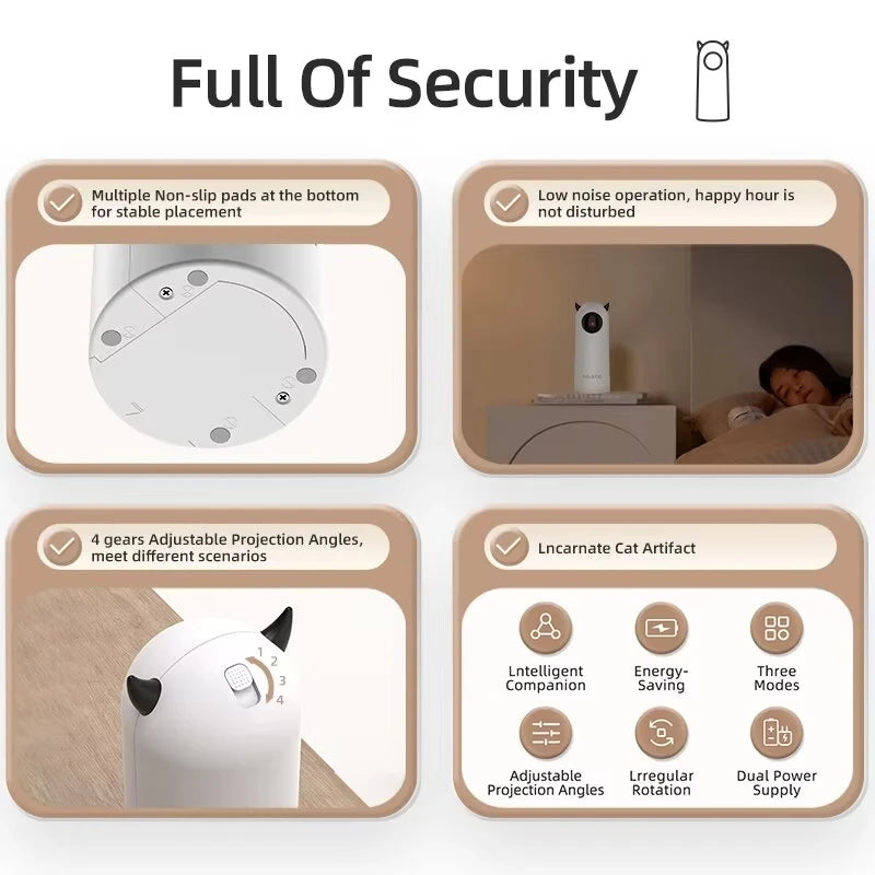 Smart Automatic Infrared Cat Teaser