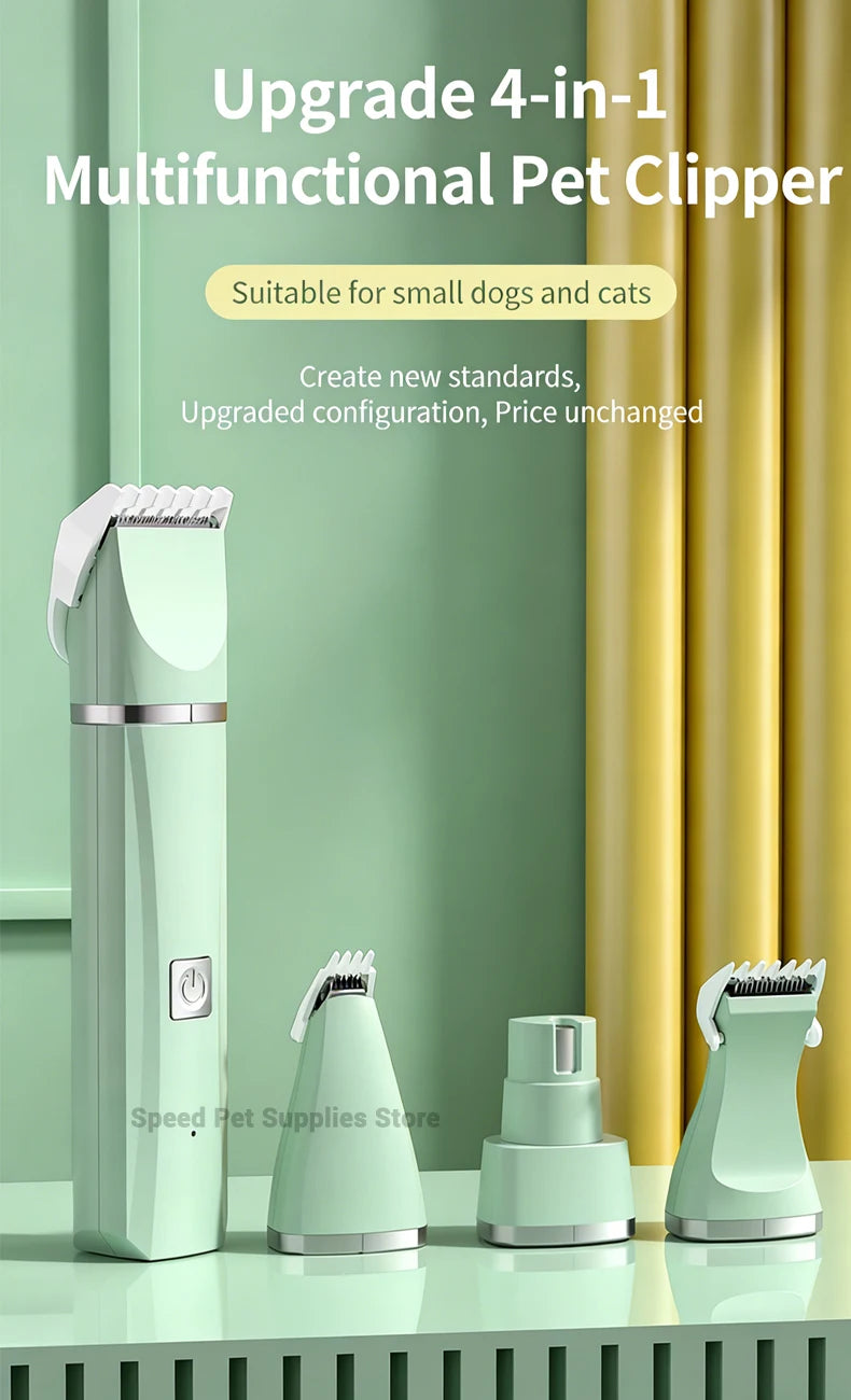 4-In-1 Pet Grooming And Care