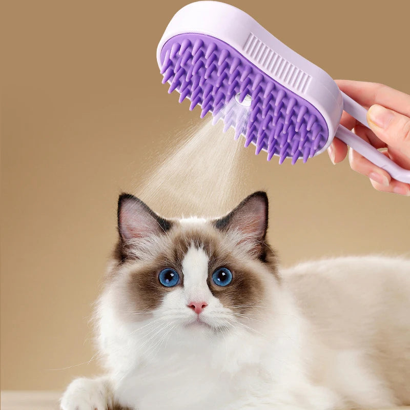 Steamy Brush Electric 3in1 - Pet Hair Removal