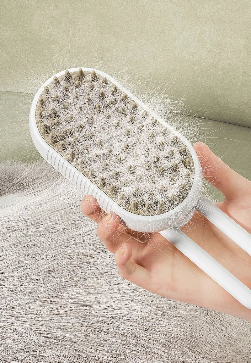 Steamy Brush Electric 3in1 - Pet Hair Removal