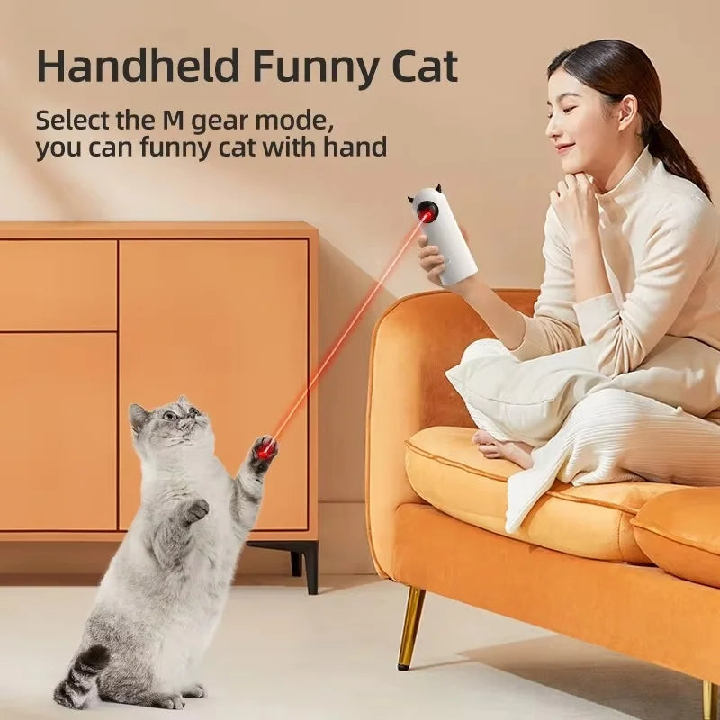 Smart Automatic Infrared Cat Teaser