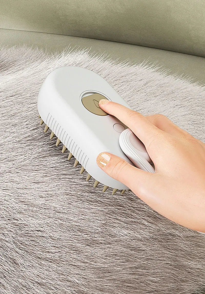 Steamy Brush Electric 3in1 - Pet Hair Removal