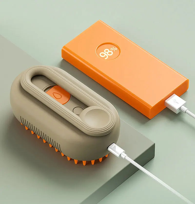 Steamy Brush Electric 3in1 - Pet Hair Removal