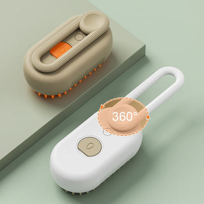 Steamy Brush Electric 3in1 - Pet Hair Removal