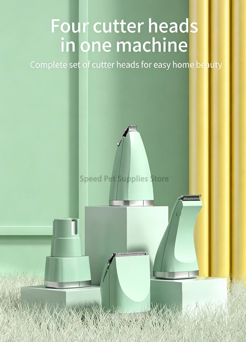 4-In-1 Pet Grooming And Care