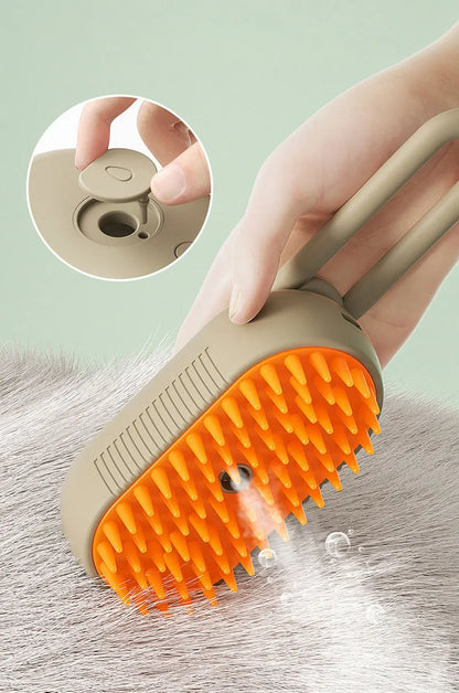 Steamy Brush Electric 3in1 - Pet Hair Removal