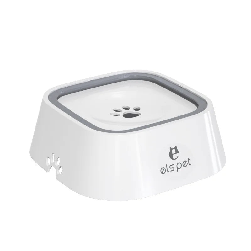 Pet Water Bowl Anti-Spill Automatic Dog Bowl Vehicle-Carried Floating Bowl Slow Water
