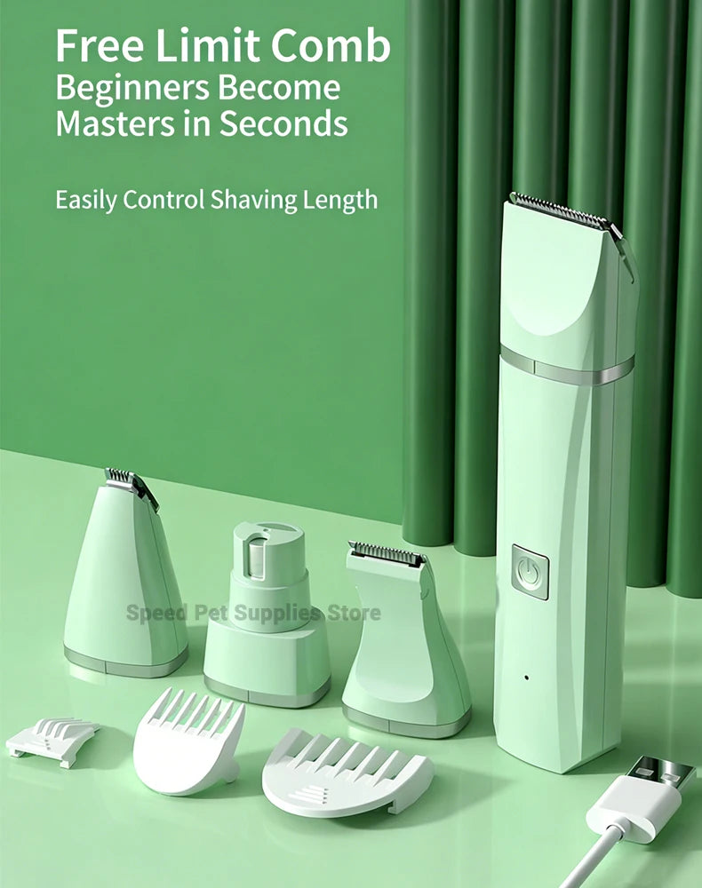 4-In-1 Pet Grooming And Care