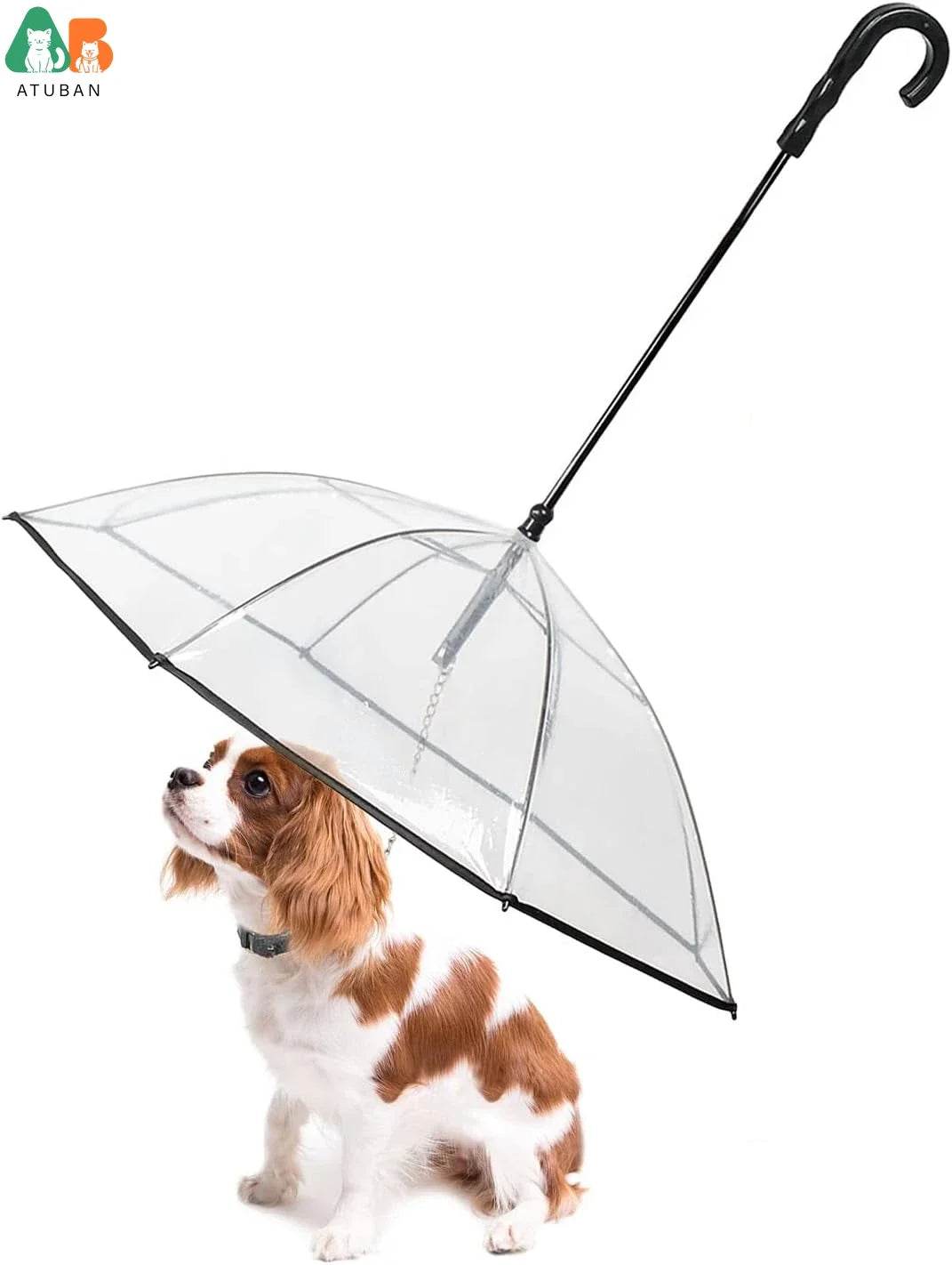 Dog Umbrella with Leash - Small Pets