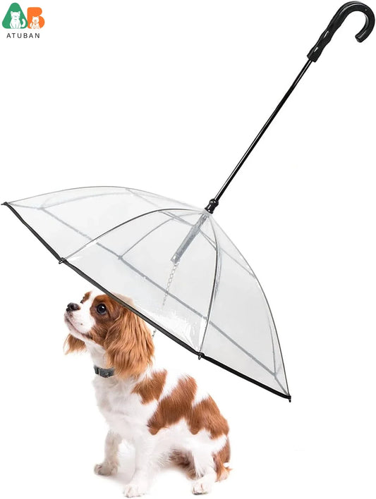 Dog Umbrella with Leash - Small Pets
