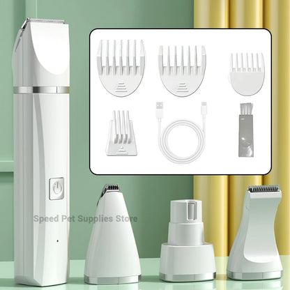 4-In-1 Pet Grooming And Care