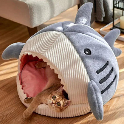 Warm Cat Beds - Shark
