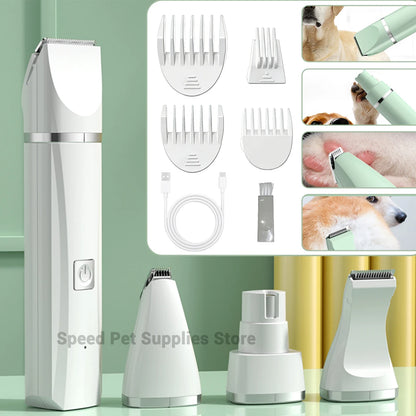 4-In-1 Pet Grooming And Care