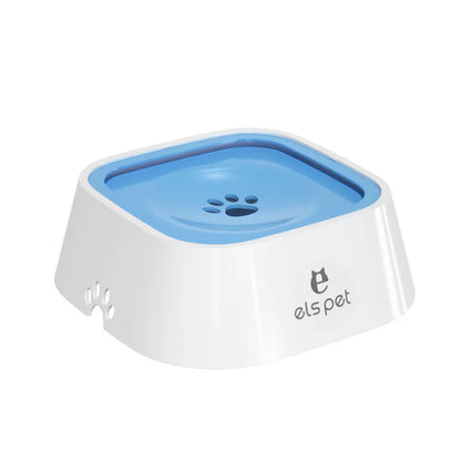 Pet Water Bowl Anti-Spill Automatic Dog Bowl Vehicle-Carried Floating Bowl Slow Water